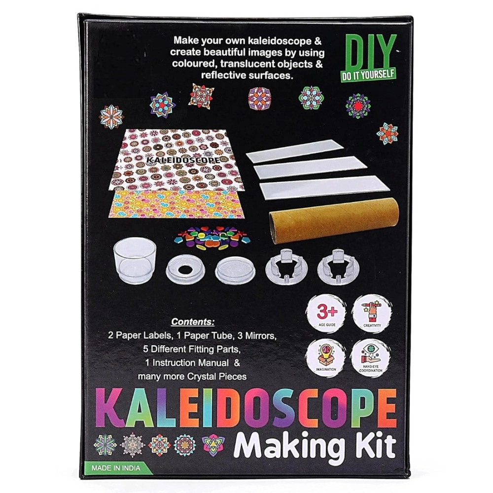 Kaleidoscope Making Kit| Cardboard | Creative Toys | 5+ Years - Image 3