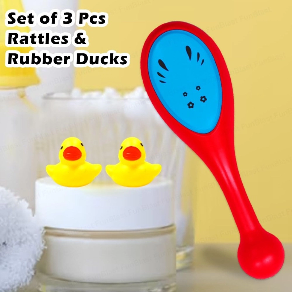 Pack Of_2 2 pcs set Tim rattle | Plastic | Toys | 3+ Months - Image 3