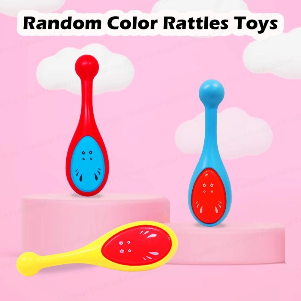 Pack Of_2 2 pcs set Tim rattle | Plastic | Toys | 3+ Months - Image 2