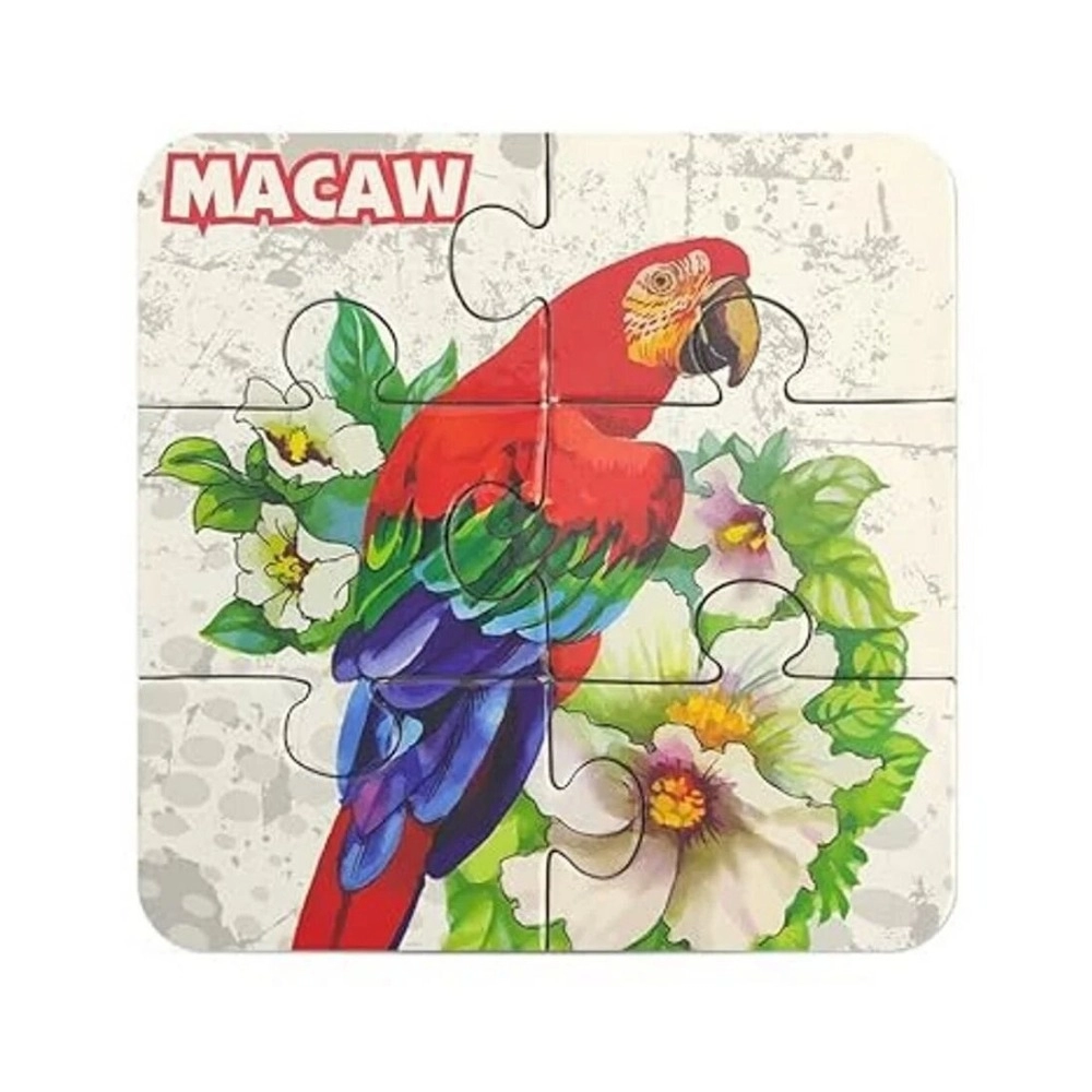 3_Pcs Set Bird Puzzle | Cardboard | Educational Toys | 3+ Years - Image 3