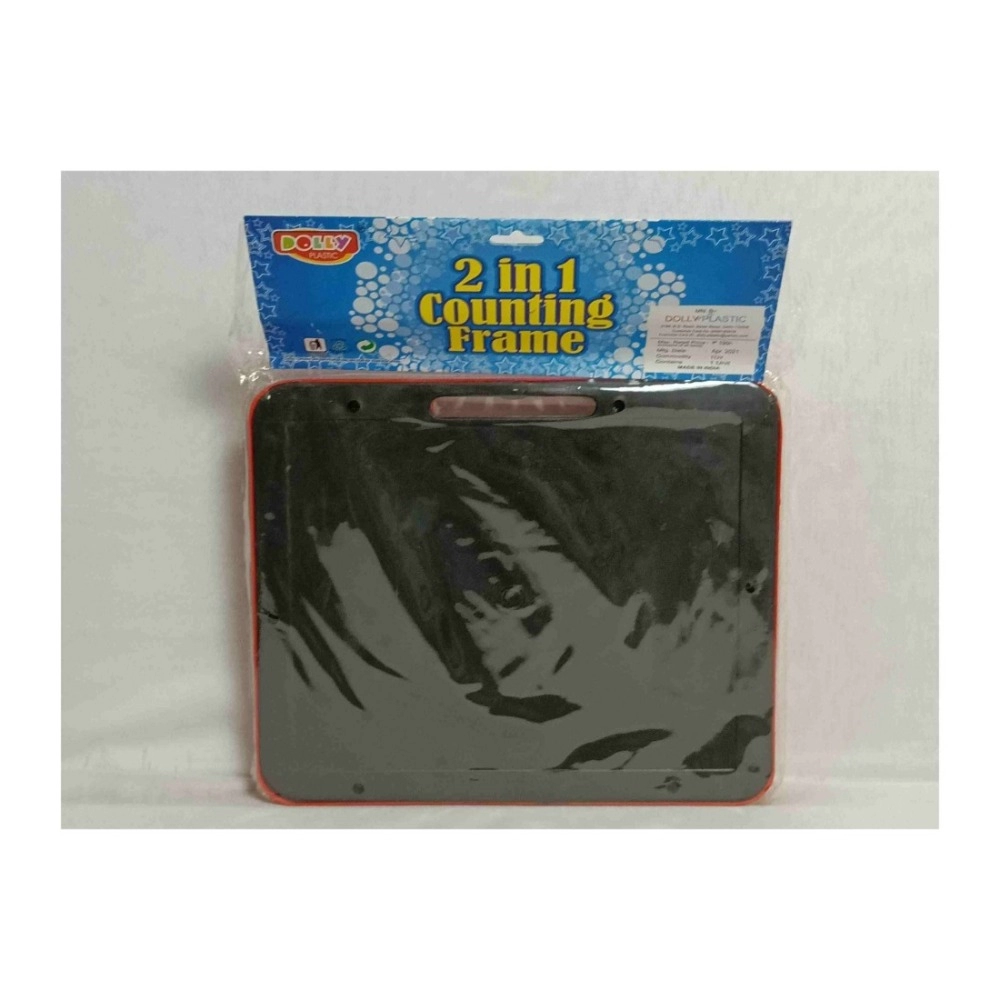 2 in 1 Counting Frame | Plastic | Educational Toys | 3+ Years - Image 2