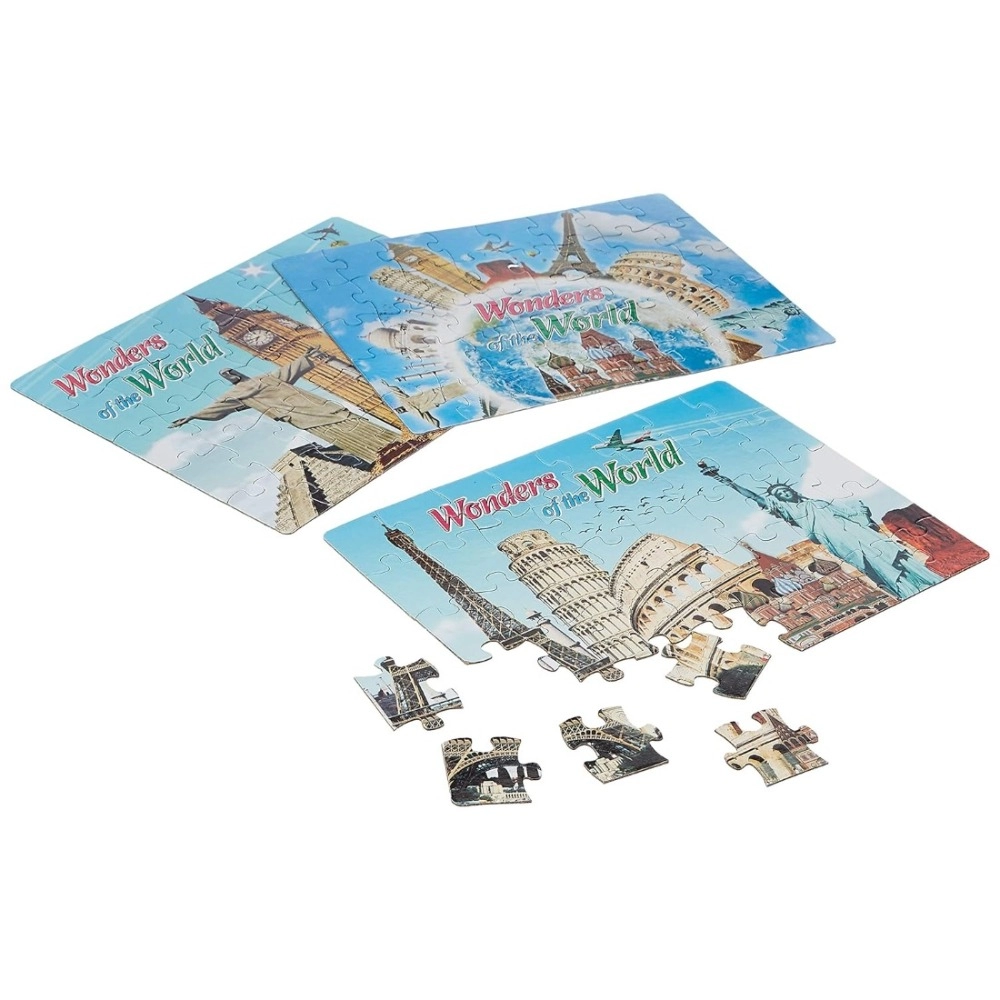 120_Pcs Jigsaw Puzzle Wonders of the world - Image 3