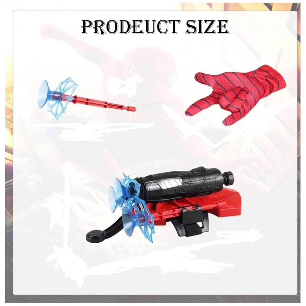 Generic Rubber Spider Web Shooters Toy for Kids (Red) - Image 2