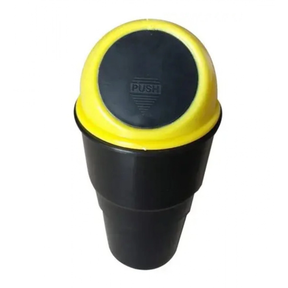 Generic Pack of 3_Mini Car Trash Bin – Portable Vehicle Garbage Containers (Color: Black)