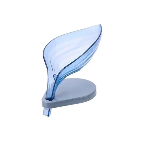 Generic Pack Of 2_Leaf-Shaped Soap Holder – Stylish Bathroom Soap Dish (Color: Assorted )