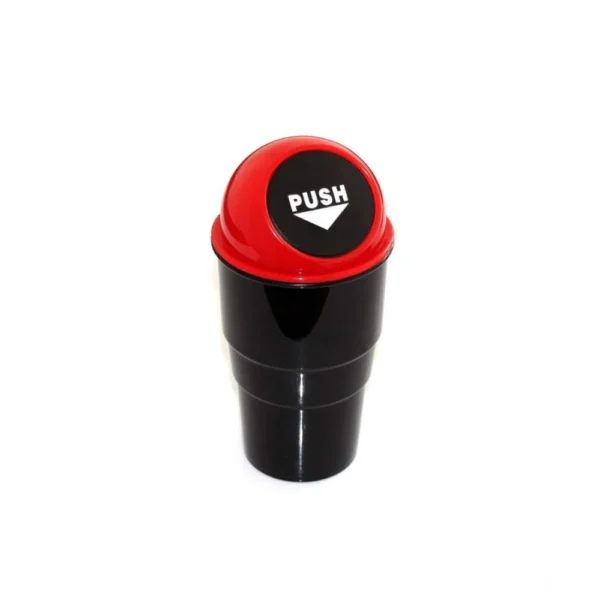 Generic Pack Of 4_Car Dustbin – Portable Vehicle Trash Bin for Interior Organization (Color: Assorted )