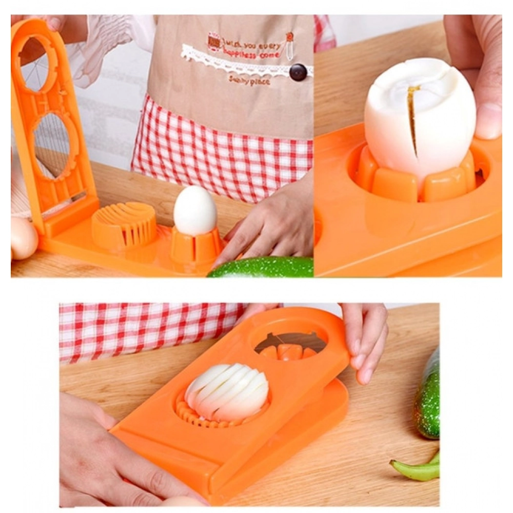 Generic Pack of 2_2-in-1 Egg And Mushroom Slicer – (Color: Assorted ) - Image 3