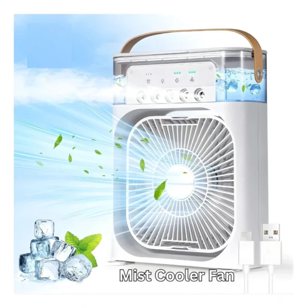 Generic Plastic Air Fan with LED Nightlight