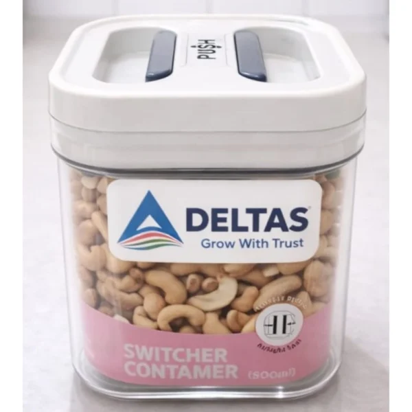 Generic Pack of 1 Switchers Airtight Storage Container Set 500 ML (White)
